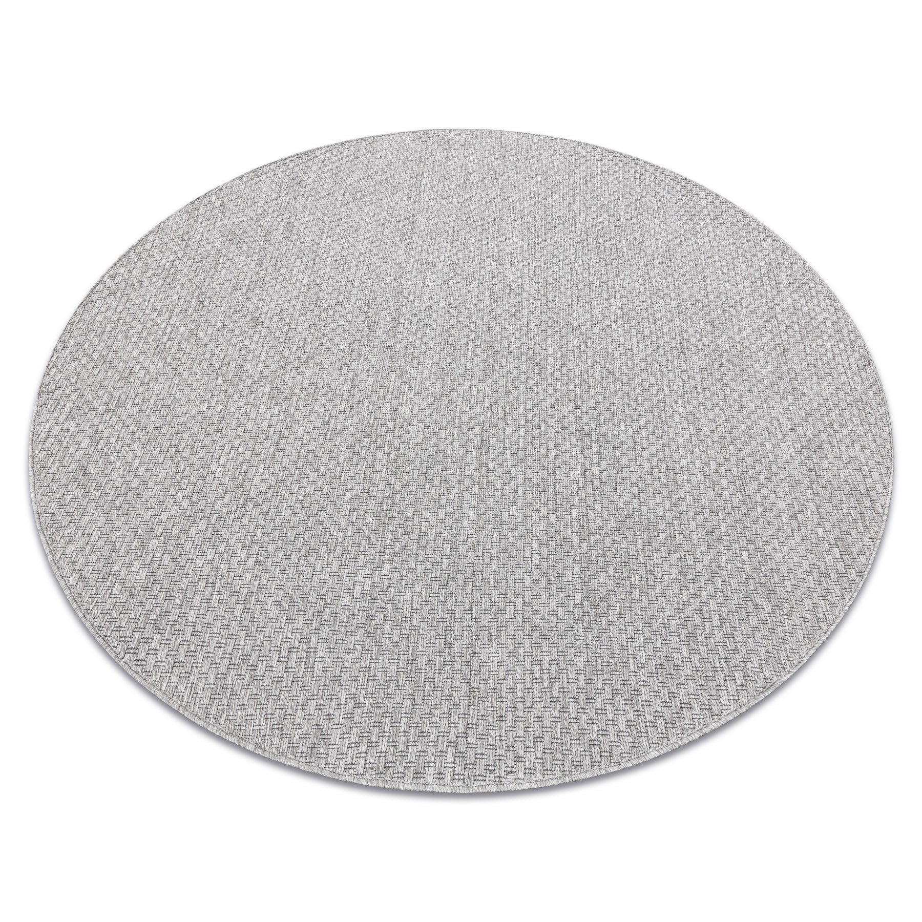 Dywan TIMO 6272 koło SZNURKOWY SIZAL outdoor jasny szary koło 150 cm