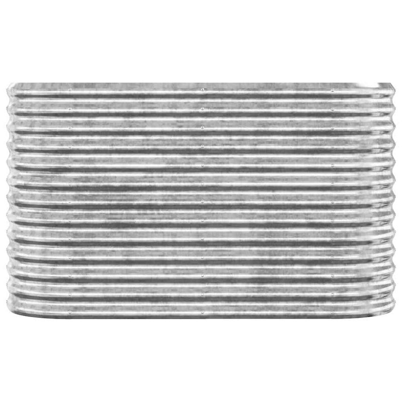 Podwyższona donica, stal ocynkowana 114x40x68 cm