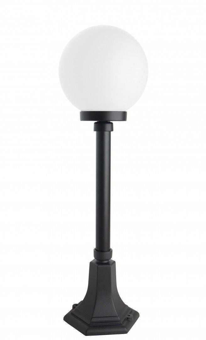 Lampa ogrodowa stojąca Kule czarna 1xE27x60W wym: 68 x 20 x 20 cm aluminium SU-MA