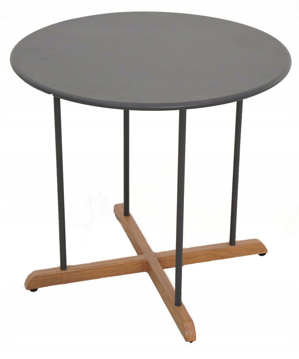 Stół Ogrodowy Focus Garden Stolik Kawowy RONDA na Taras Balkon Okrągły tarasowy 50cm 1 szt