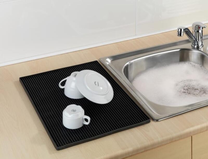 Maxi mata drenażowa 40x30cm czarna plastikowa