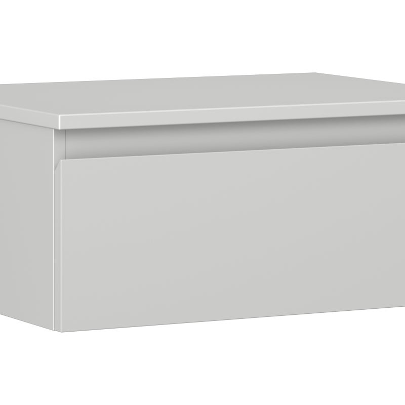 Mexen Orio szafka łazienkowa podumywalkowa 60 cm z blatem, 1 szuflada, szara mat - 91A10-06023-1-BFC62