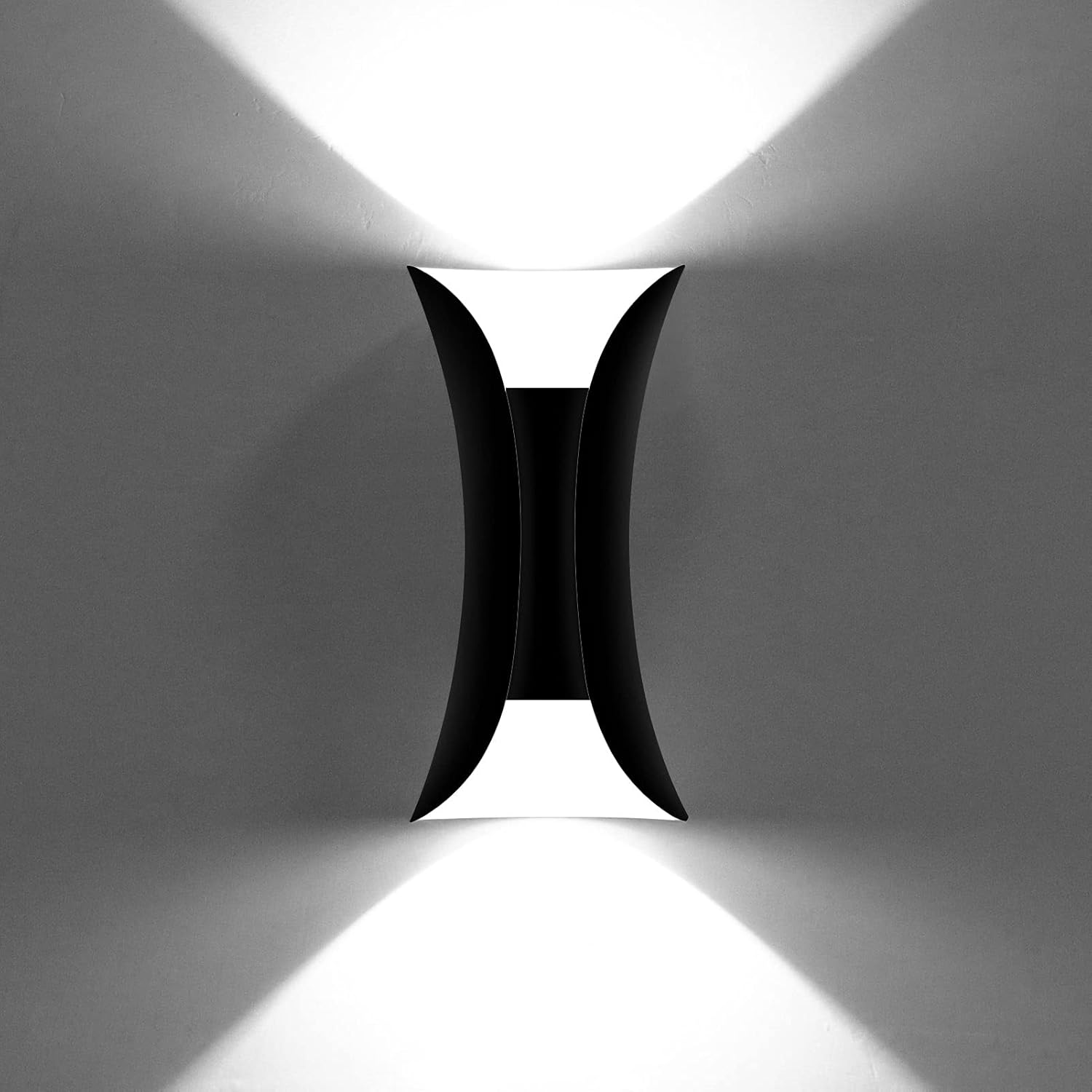 Kreatywna, nowoczesna lampa ścienna LED 10 W, wodoodporna aluminiowa lampa ścienna IP65, oświetlenie ścienne LED do użytku wewnątrz i na zewnąt