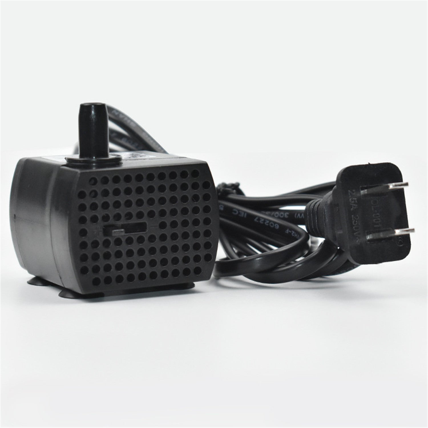 350L/H 5W zanurzeniowa pompa wodna do akwarium Tabletop Fountains staw woda ogróds Hydroponic Systems z One dysza 4.9ft moc Cord AC220-240V