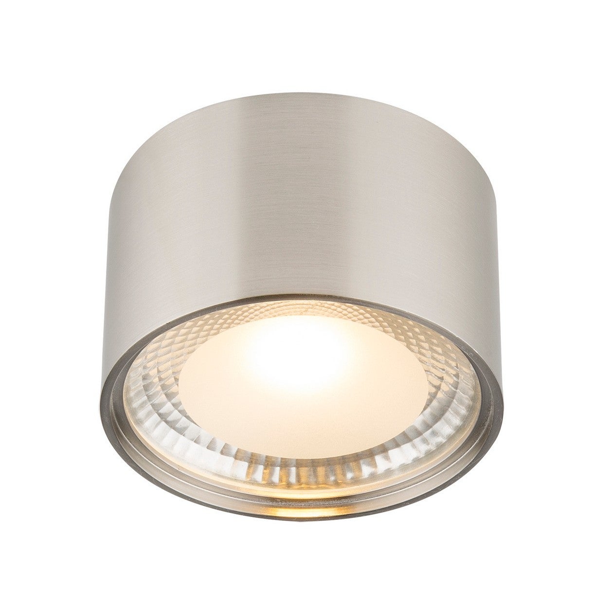 Lampa sufitowa z matowego niklu, LED