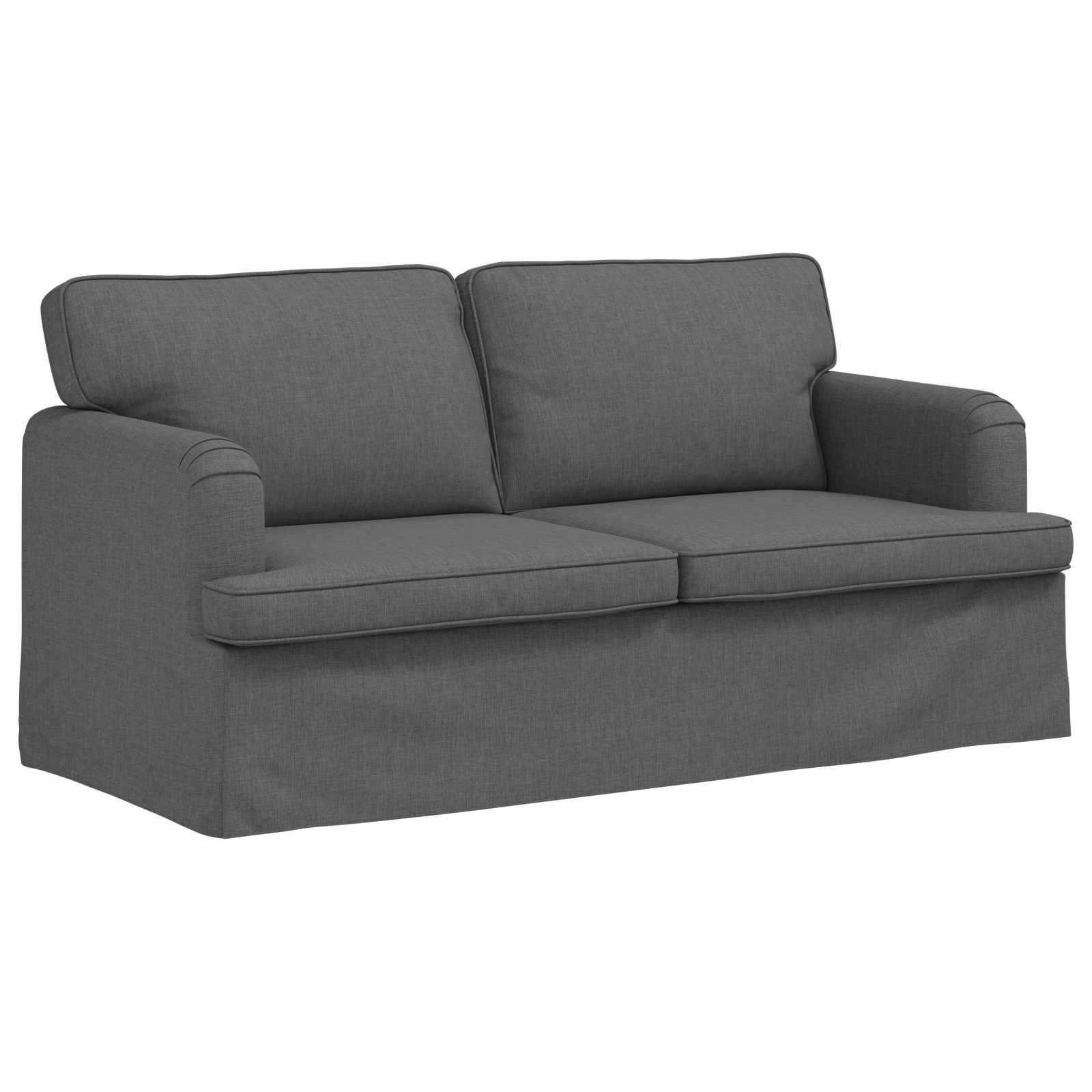 Sofa Ciemnoszary 162 x 80 x 85 cm tkanina