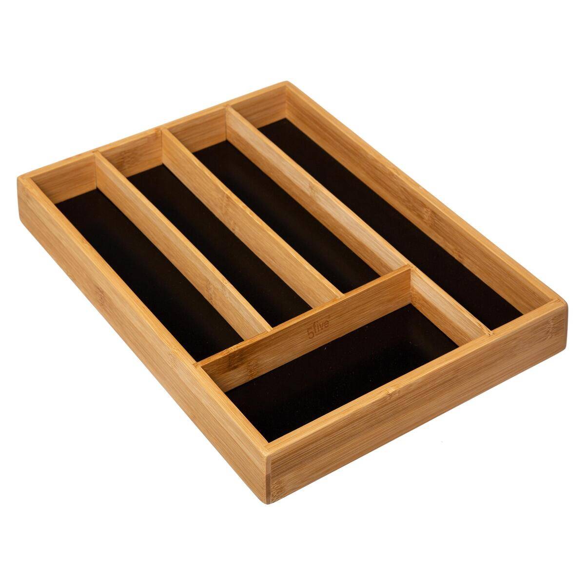 ORGANIZER NA SZTUĆCE 25x34cm BAMBUSOWY naturalny