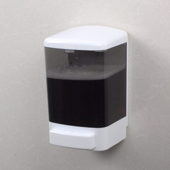 Dozownik mydła ręczny 1000 ml, plastikowy płyn do mycia naczyń do szamponu, żel pod prysznic montowany na ścianie, dozownik do sypialni