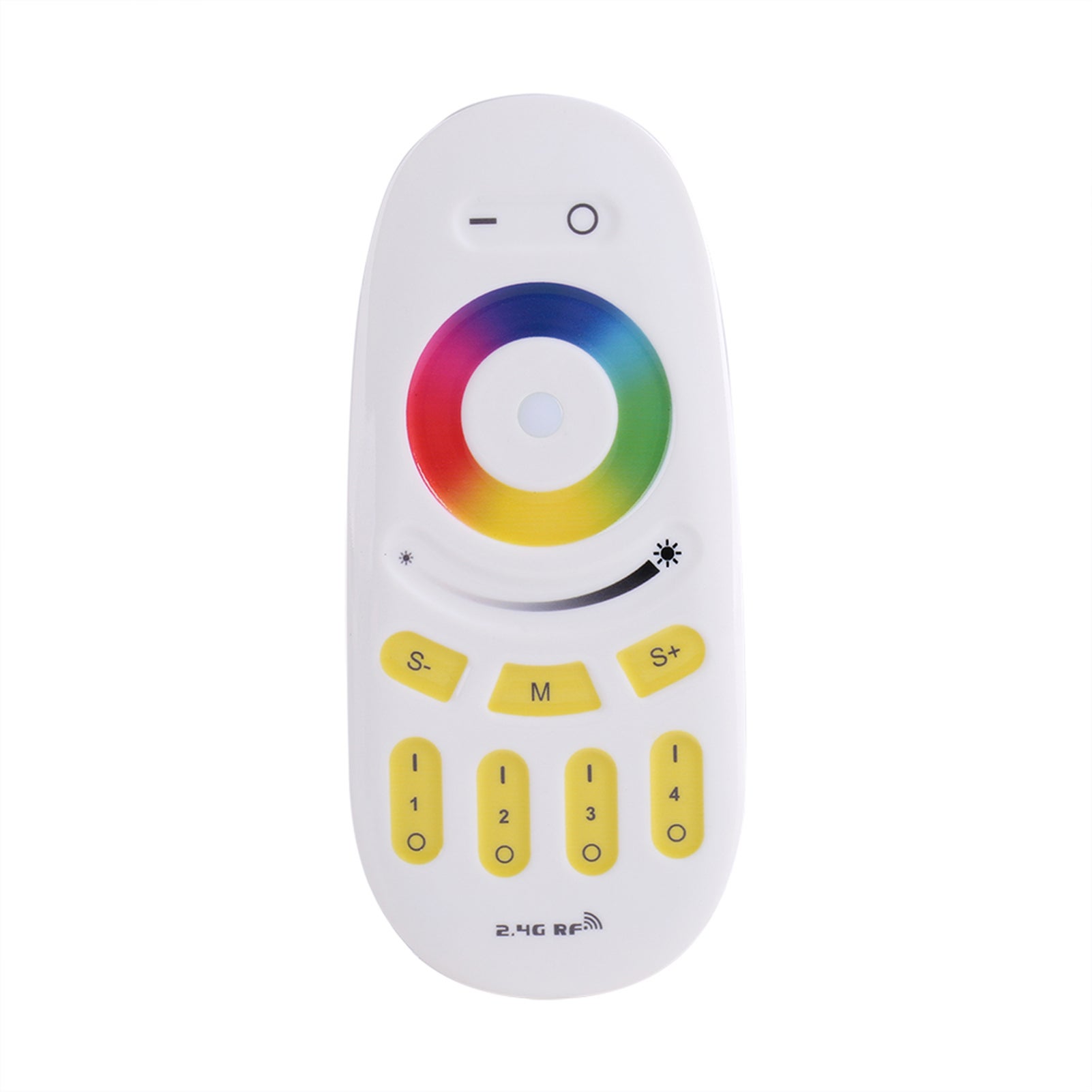 Bezprzewodowy pilot Milight 2.4G z ekranem dotykowym 4-strefowy do żarówek RGBW
