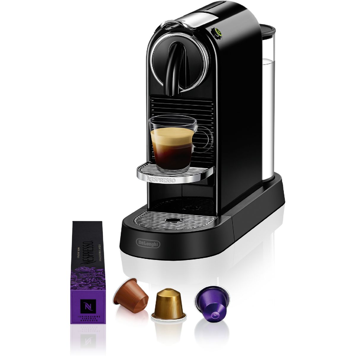 Ekspres do kawy Delonghi Citiz EN 167.B 19 barów 1L odłączalny zbiornik