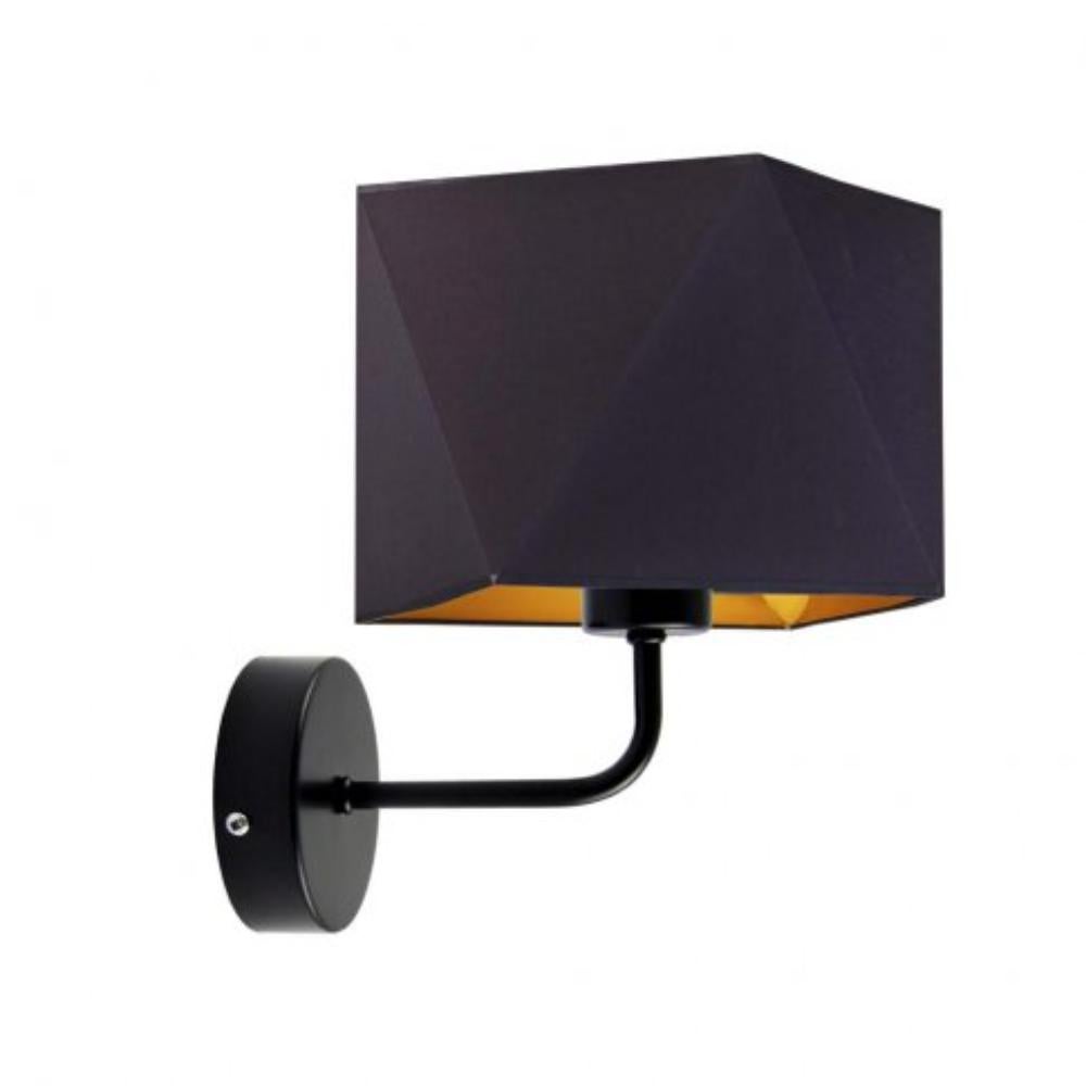 Kinkiet lampa ścienna lampa na ścianę z abażurem diament BURNE