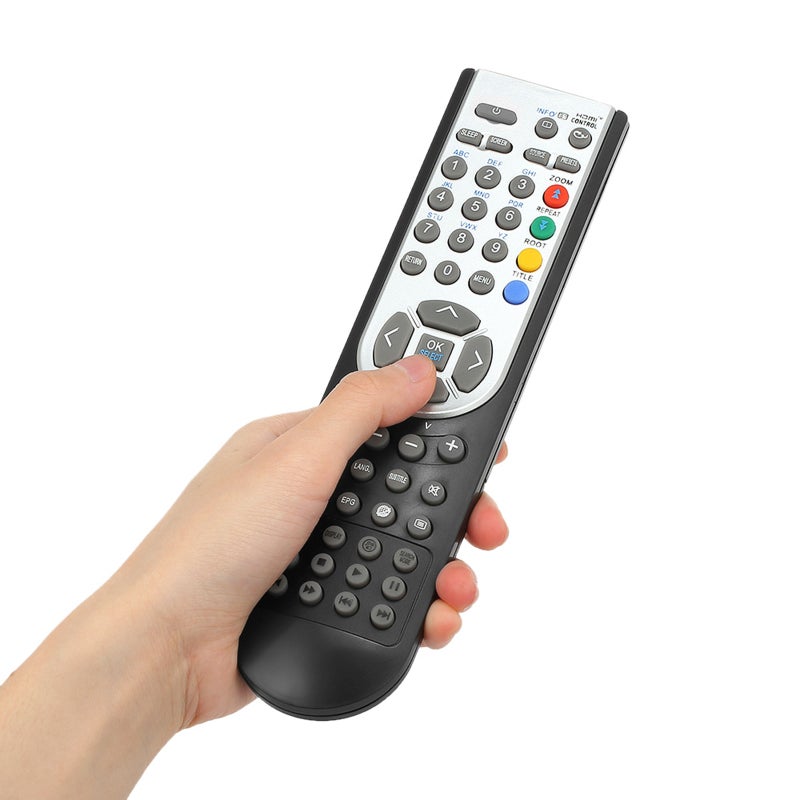 Pilot RC1900 do telewizora OKI LCD LED Plasma Smart TV, czarny