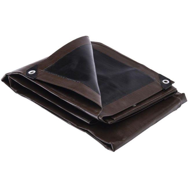 Plandeka profesjonalna brązowa 350g/m2 WERKA PRO 2 x 3 m (SKU produktu: 96598120 | SKU oferty: 25708FS04)