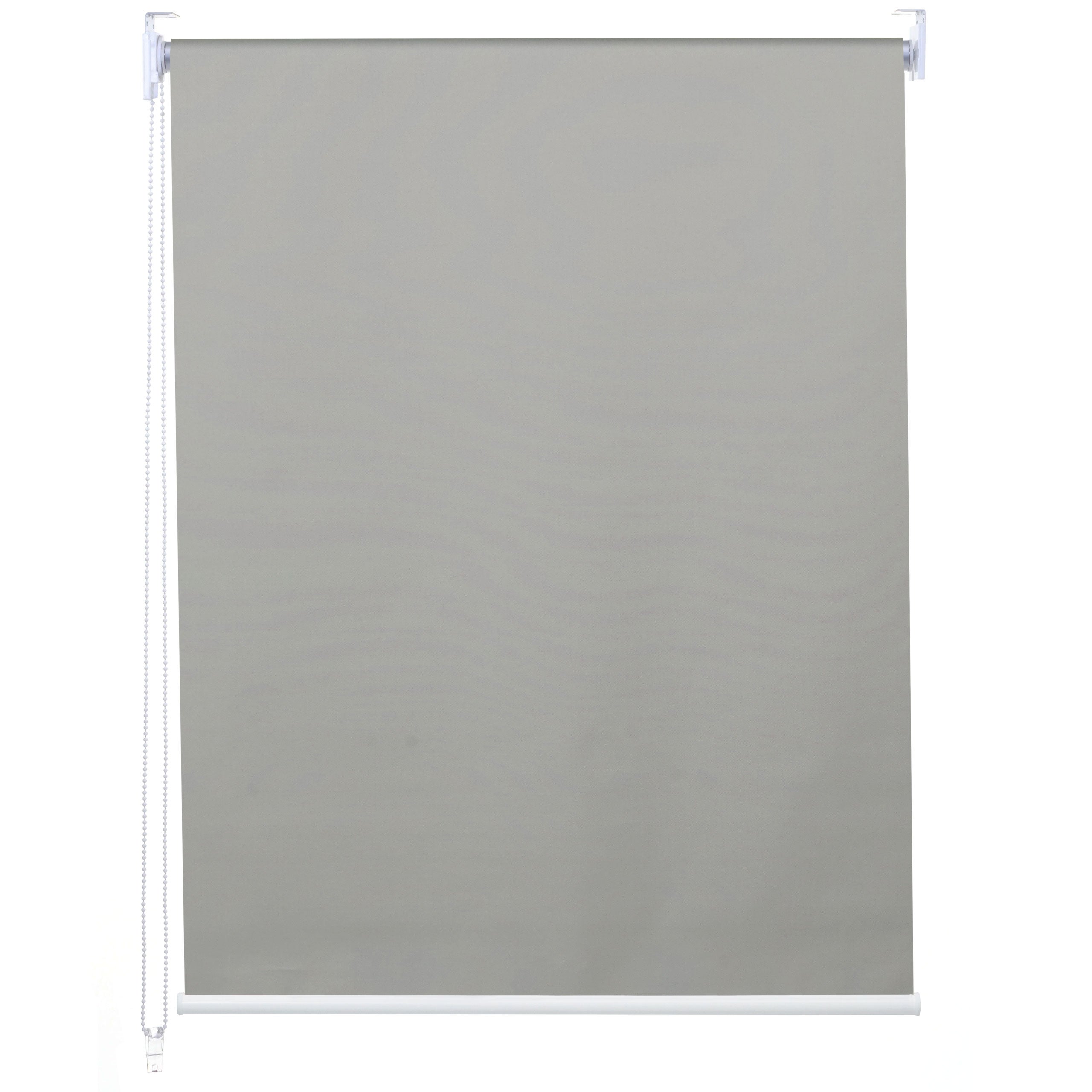 Roleta HWC-D52, roleta okienna boczna zaciągana, 50x160cm ochrona przeciwsłoneczna zaciemniająca nieprzezroczysta ~ szary