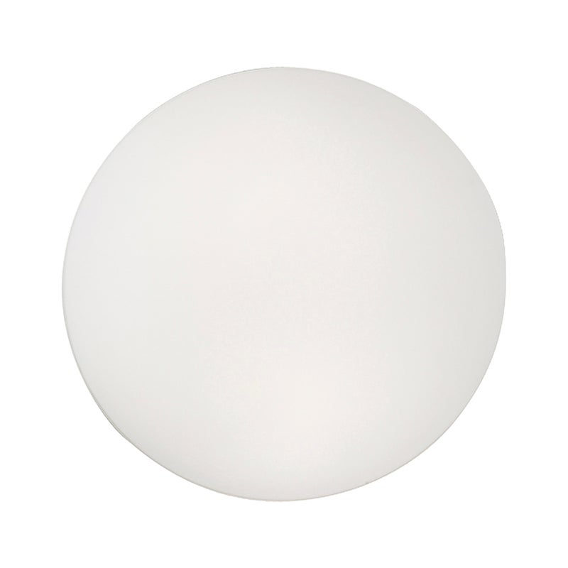 Lampa sufitowa PERLA z białego szkła dmuchanego, oprawka E27, maks 75 W, 55 cm, IP20 - Rossini Group - Oświetlenie szerokie i rozproszone