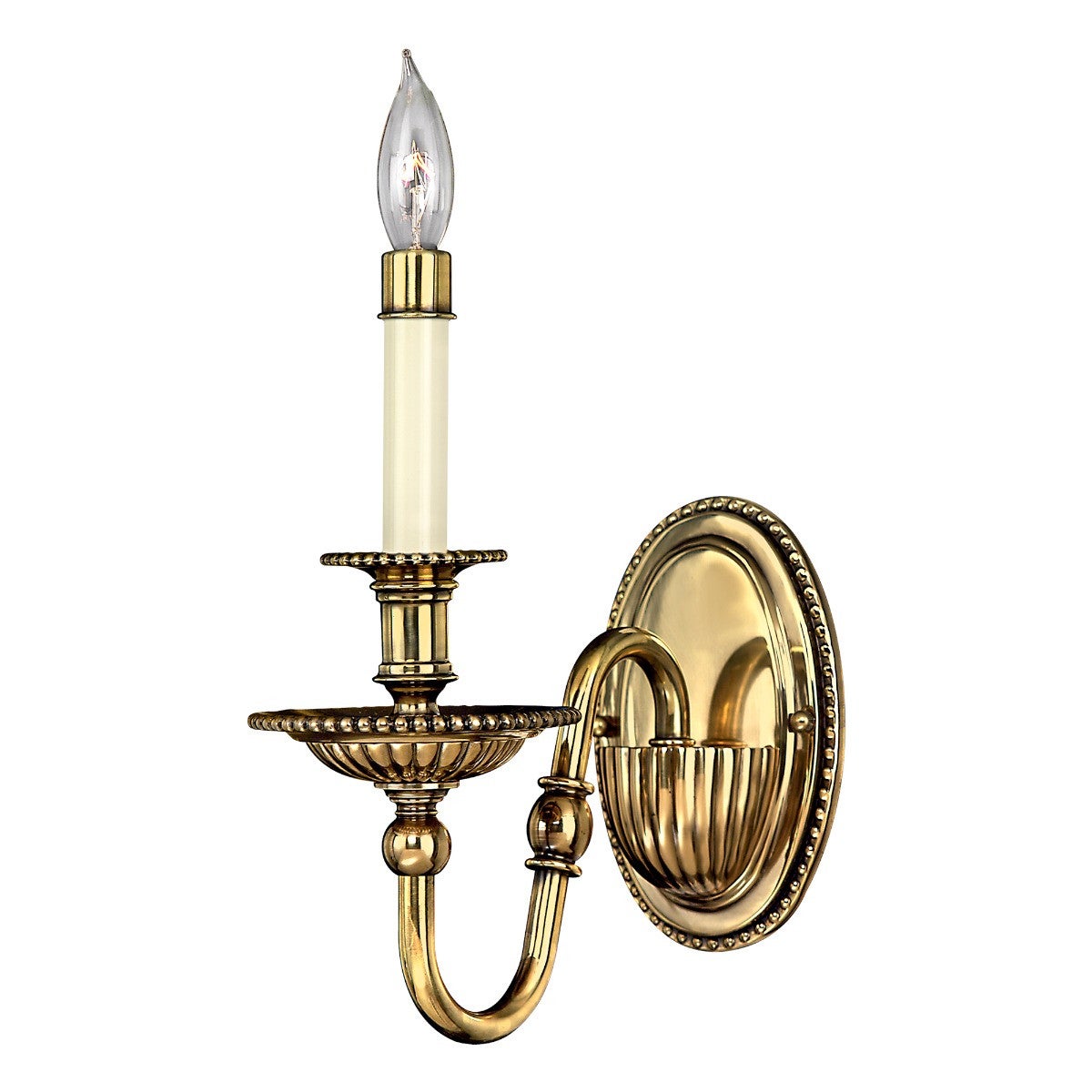 Applique Cambridge, laiton, 1 ampoule