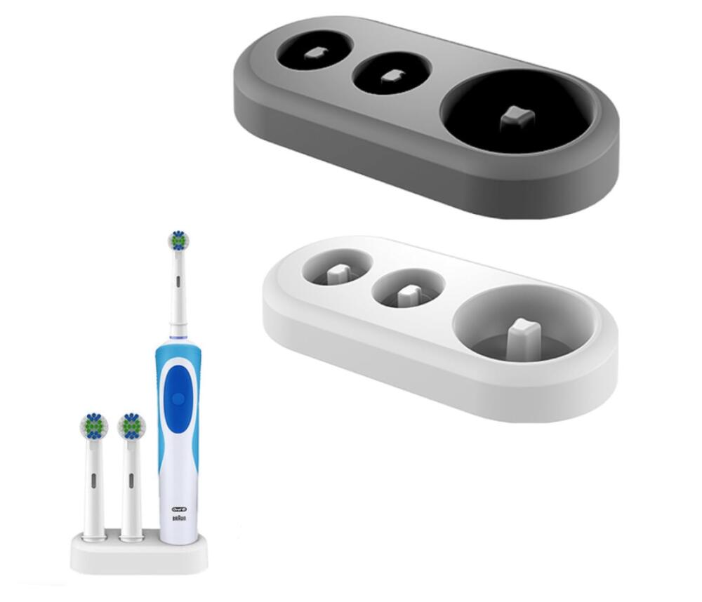 Uniwersalny uchwyt na szczoteczki elektryczne, 2 uchwyty na szczoteczki elektryczne, kompatybilne z marką Oral-B.