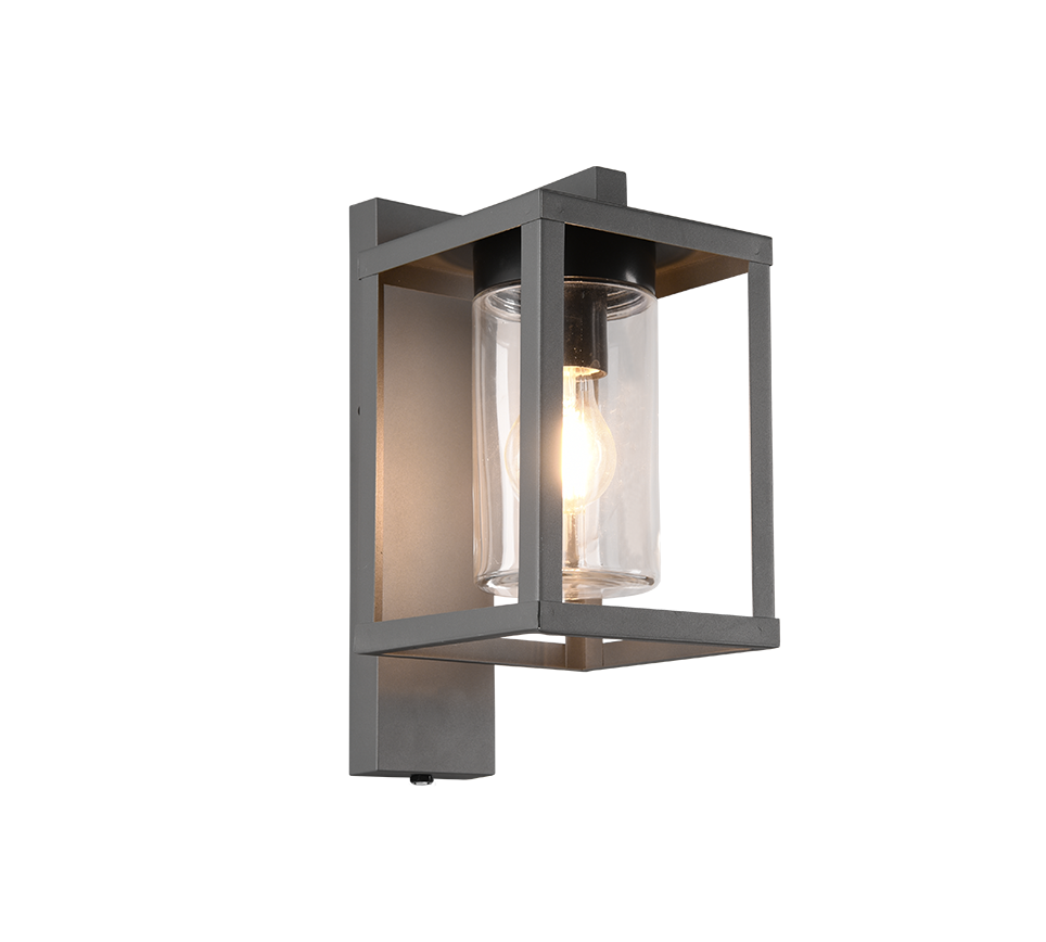 Lampa elewacyjna kinkiet zewnętrzny LUNGA antracyt Trio 212060142