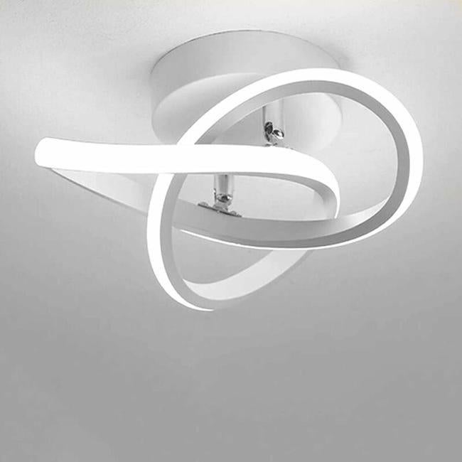 Nowoczesna lampa sufitowa LED, 12W aluminiowo-akrylowa lampa sufitowa, lampa sufitowa LED w kształcie kwiatu