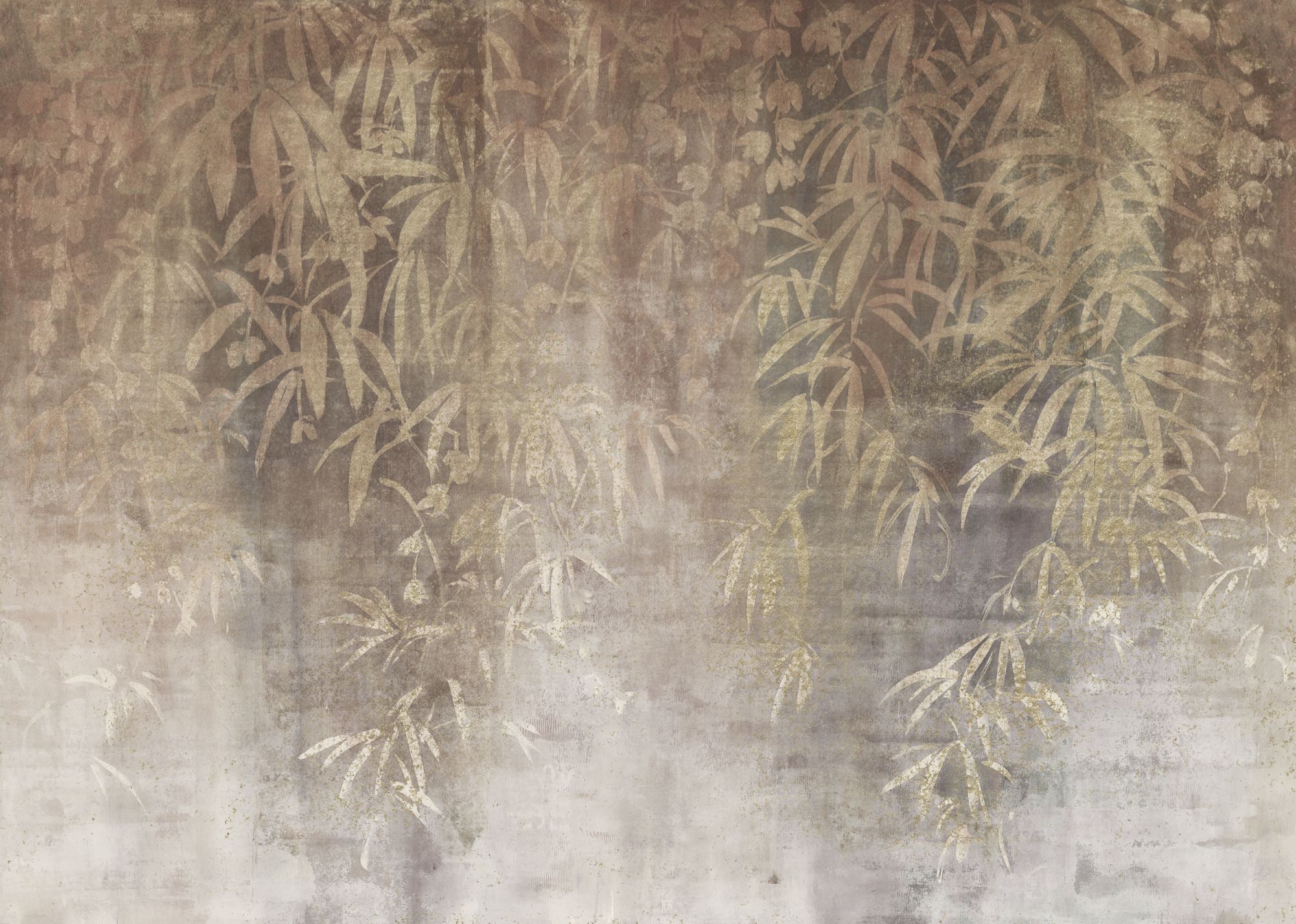 Fototapeta motyw liścia brązowy - 250 x 350 cm - KOMAR