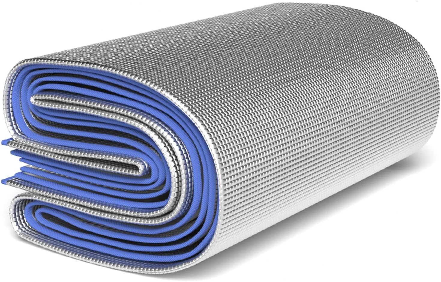 Mata kempingowa o grubości 4 mm, zwijana aluminiowa podłoga izolacyjna, piankowa mata do spania, lekka mata do spania 0,9 m x 2 m