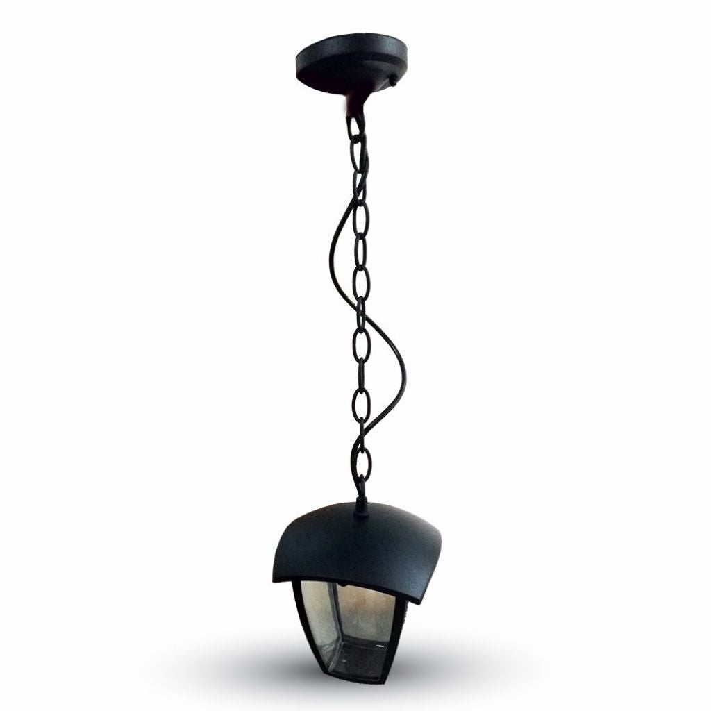 Lampa sufitowa LED Latarnia z uchwytem E27 (maks. 60 W), kolor czarny, dł.: 72 cm, IP44
