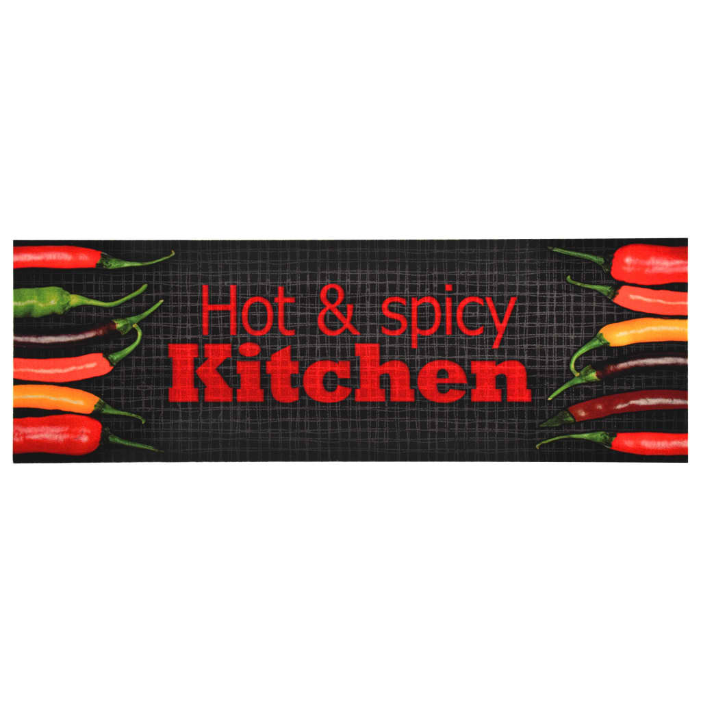 Kuchenny dywanik podłogowy Hot & Spicy, 60x300 cm vidaXL