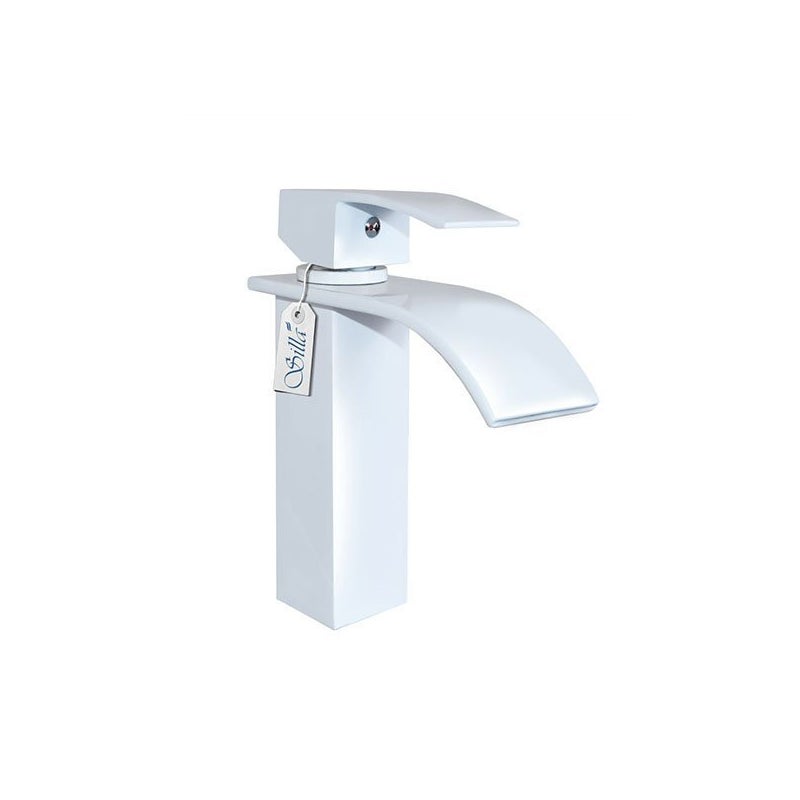 BATERIA UMYWALKOWA CASCADE STOJĄCA NISKA S-1001W BIAŁA
