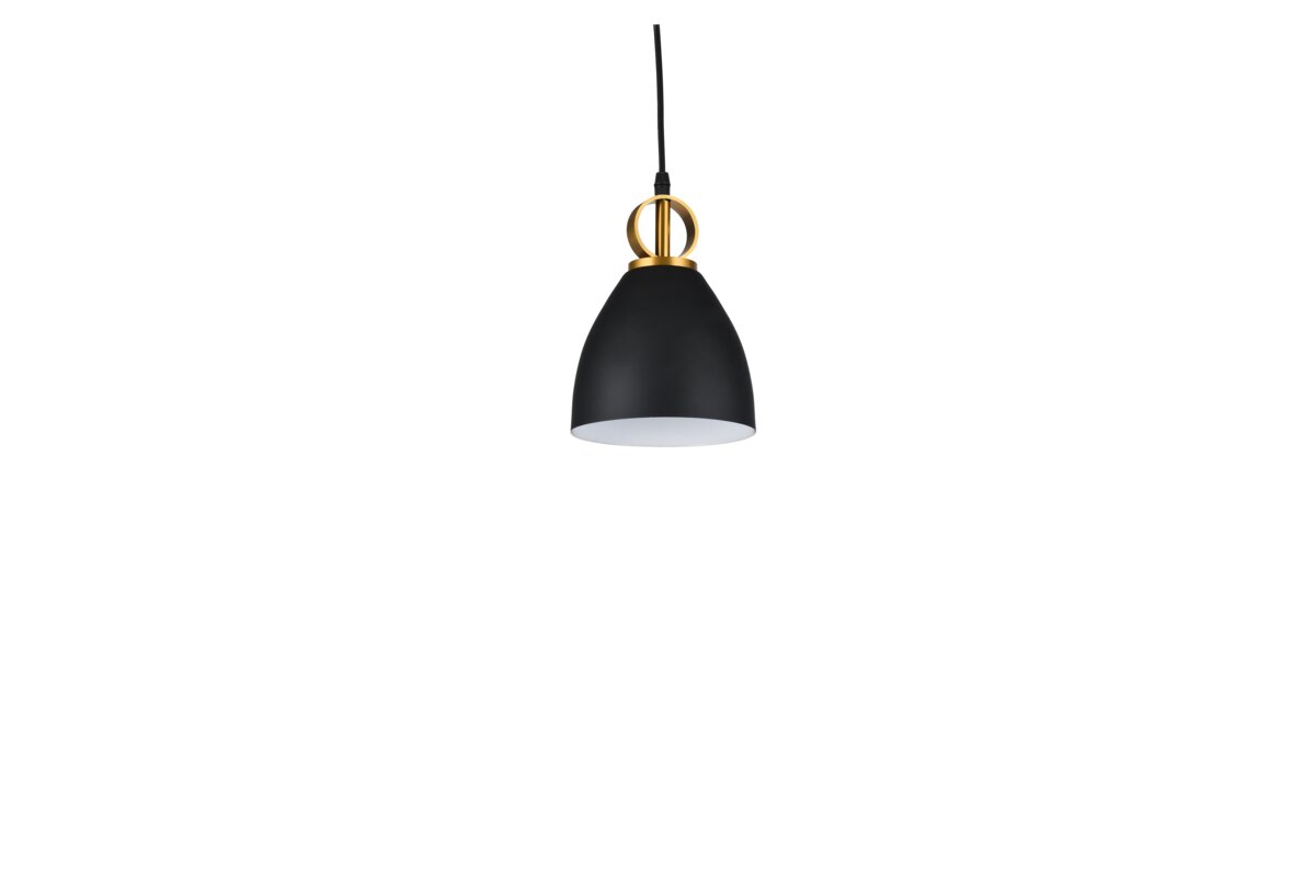 Oprawa sufitowa KERALA, 3239, AC220-240V, 50/60Hz, 1*E27, IP20, śr. 16 cm, pojedyncza, czarna - GTV LIGHTING