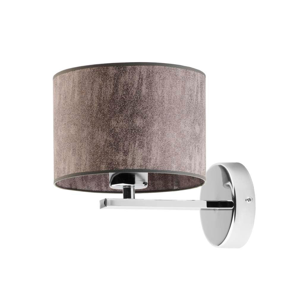 Kinkiet lampa ścienna lampa na ścianę z abażurem walec SIMPLE