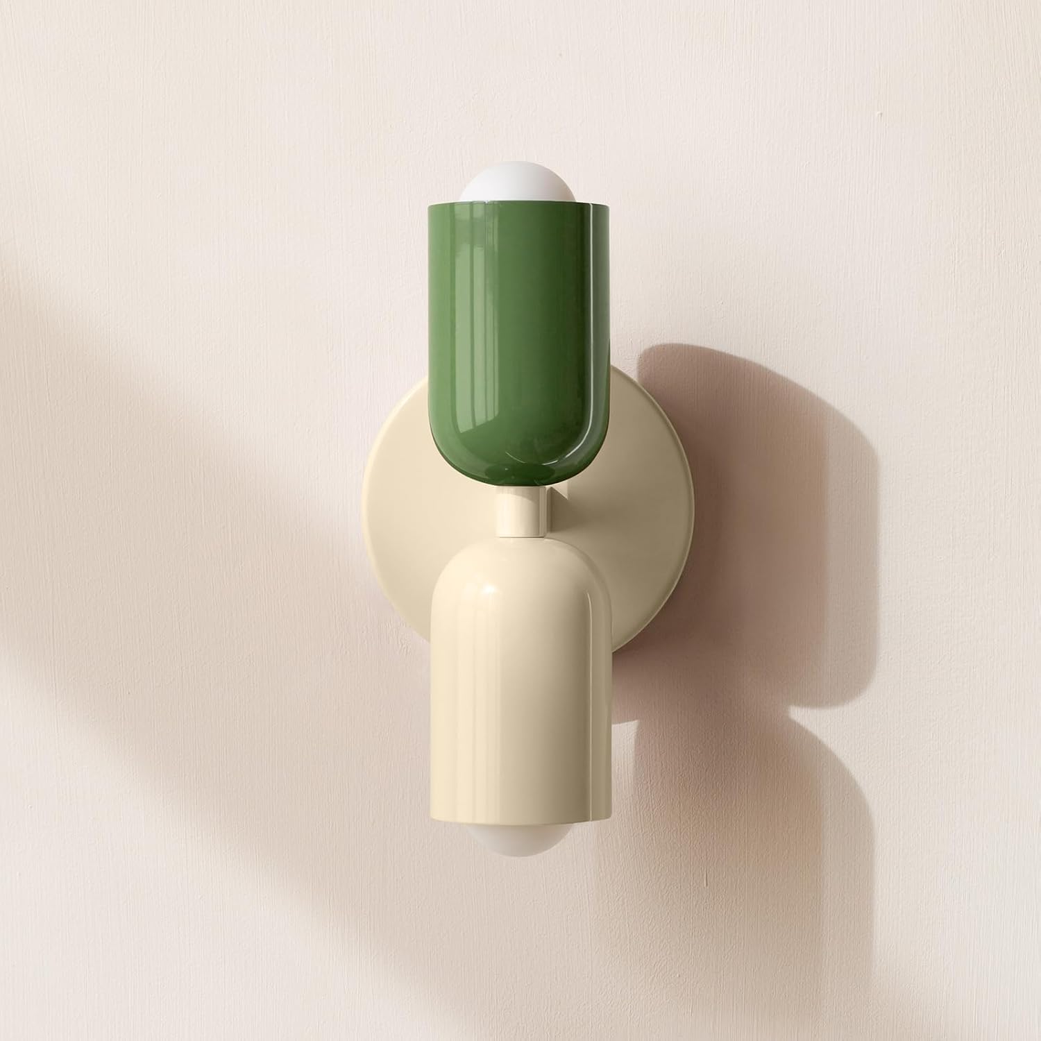 Kinkiet wewnętrzny z 2 światłami, metalowa lampa ścienna z regulacją góra/dół, lampa ścienna E27, nowoczesna lampa ścienna do salonu, sypialni, koryta