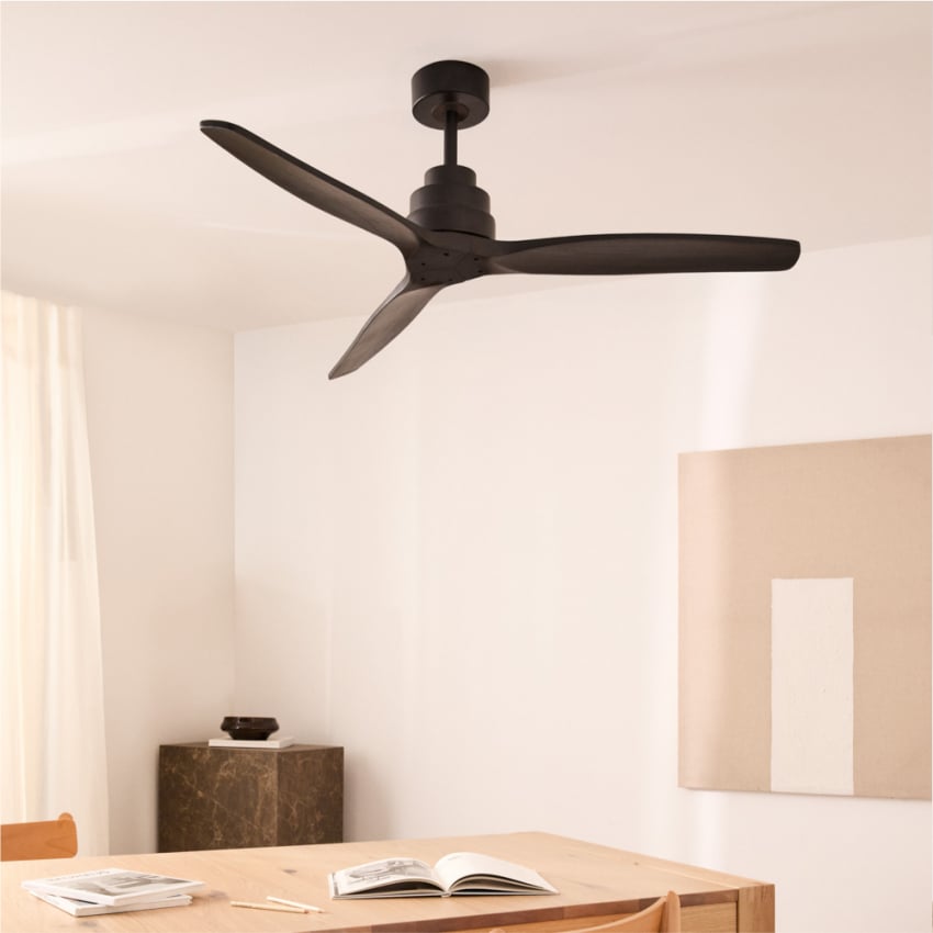 CREATE - WIND STYLANCE NATURAL WOOD - Wentylator sufitowy 40W cichy 100% drewna różne rozmiary -