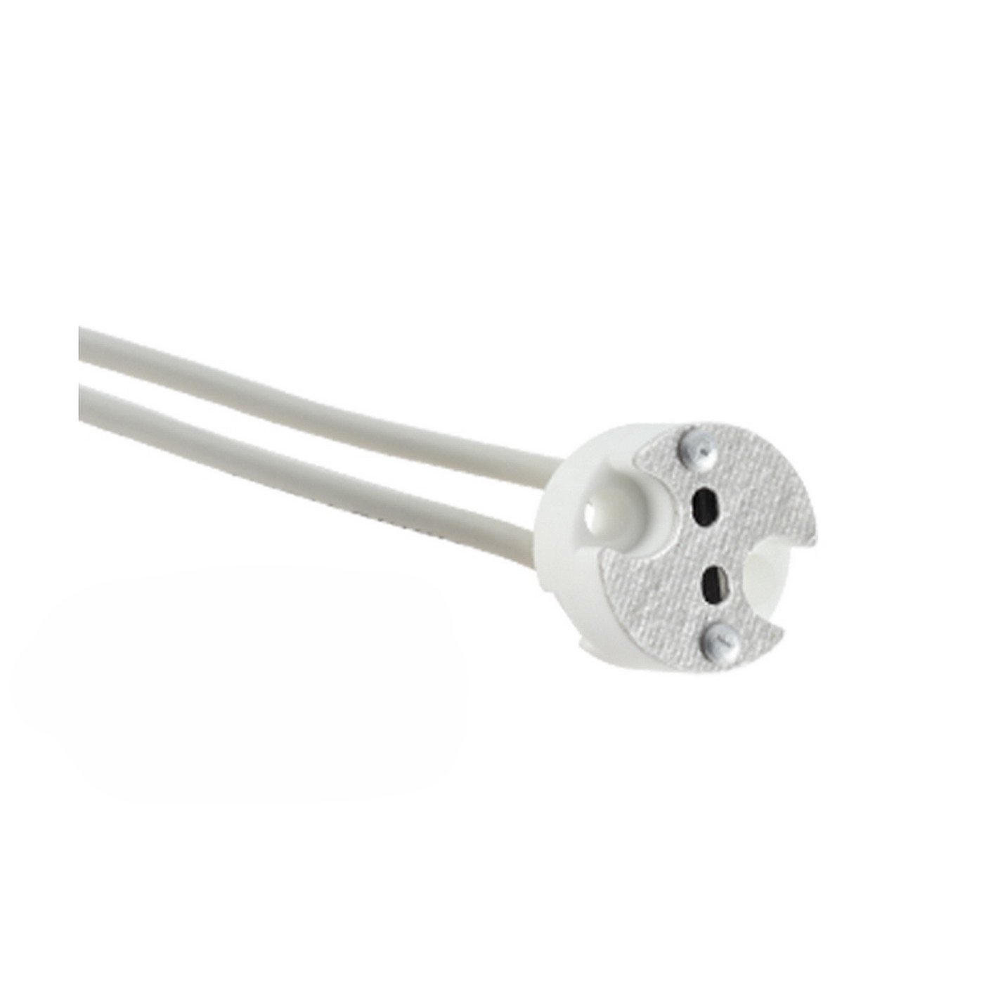 Alcapower Zestaw 10 szt Oprawka G4-GU53 z kablami 10cm, standardowe przyłącze do reflektorów LED i halogenowych, średnica 17mm, maks 25V, 5A