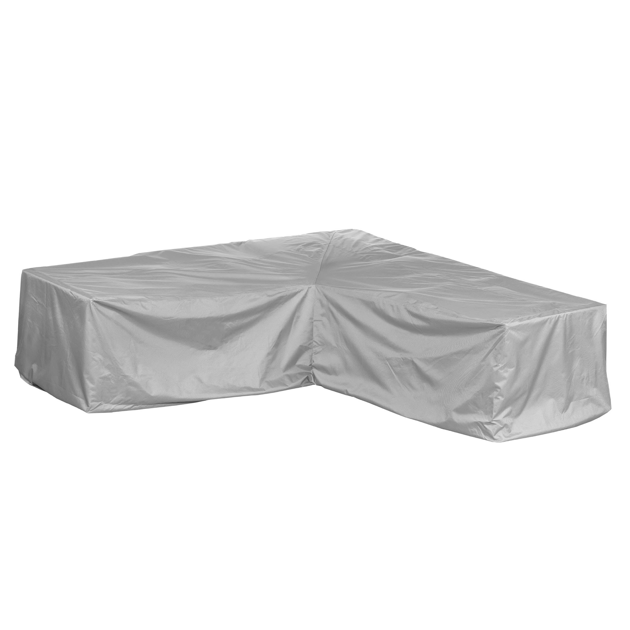 Mehr Garten - Pokrowiec Premium PROTECT na siedzisko narożne w kształcie litery L, wymiary: 237x237x80 cm I Pokrowiec ochronny na wodoodporne meble og
