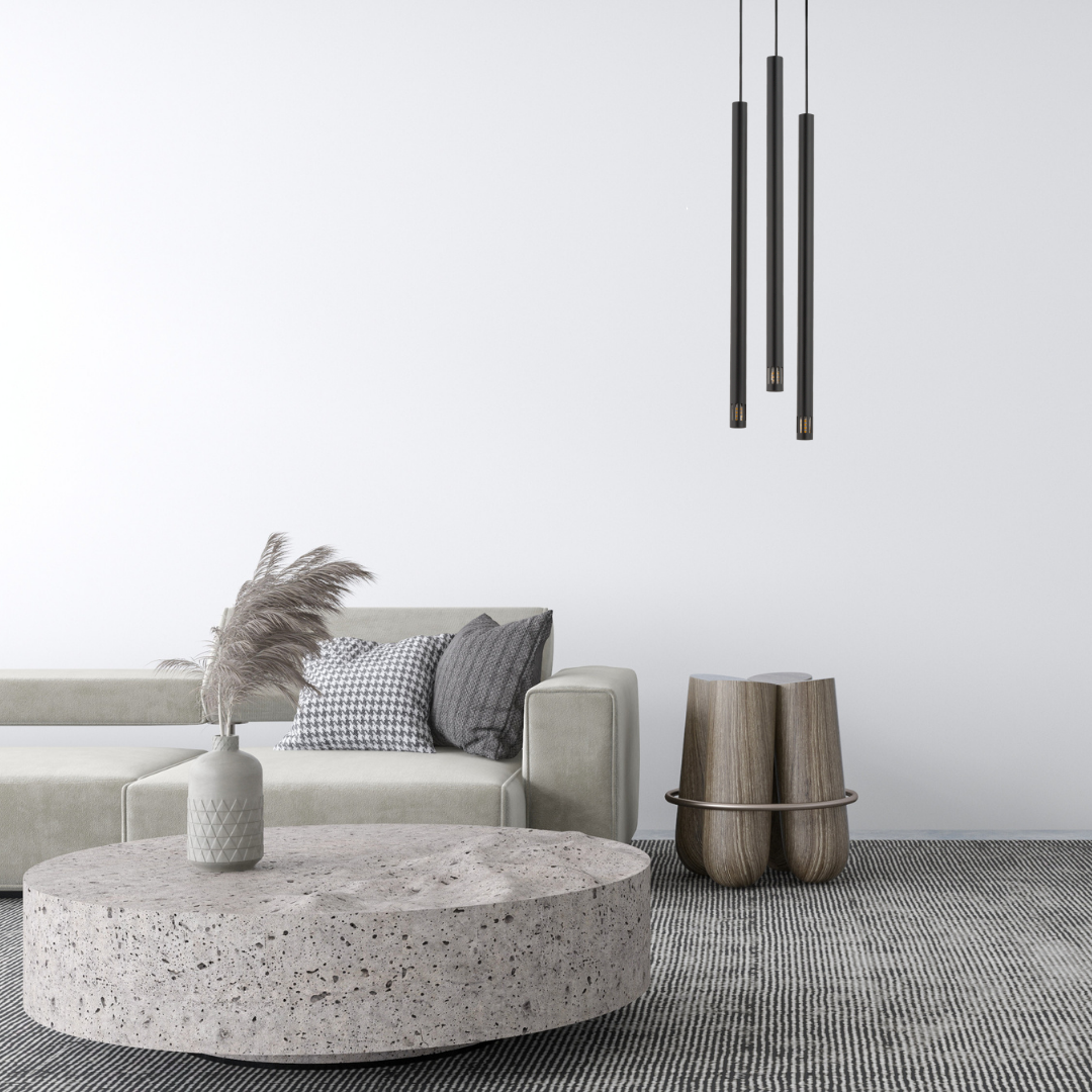 Lampa wisząca Sopel Laser czarna 3 x G9 x 3W wym: 100 x 16 x 16 cm Sigma Lighting