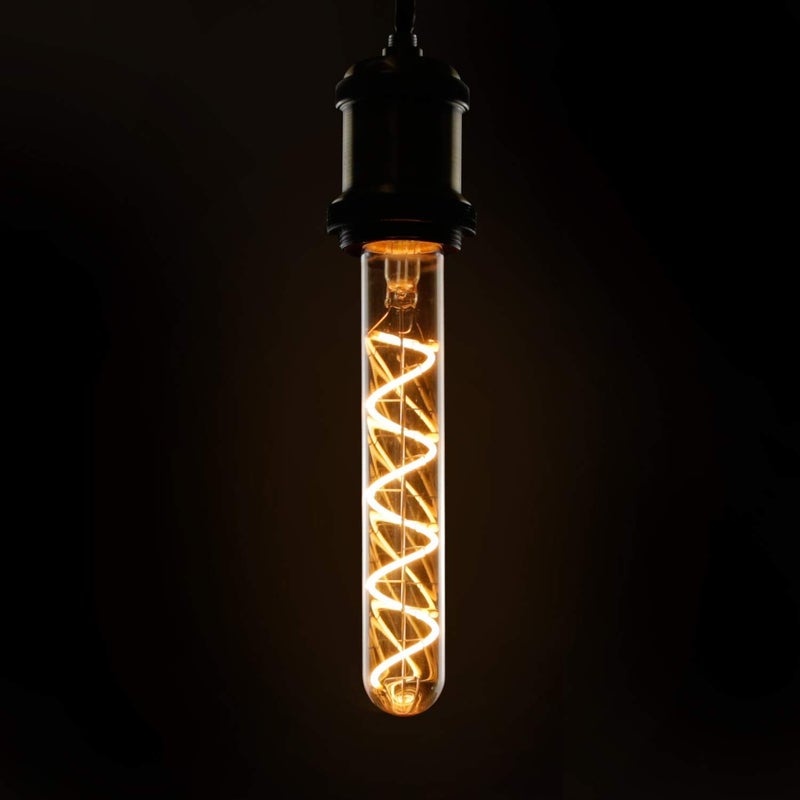NETTLIFE Żarówka LED Vintage Tubular Edison E27 4W Ciepła biel