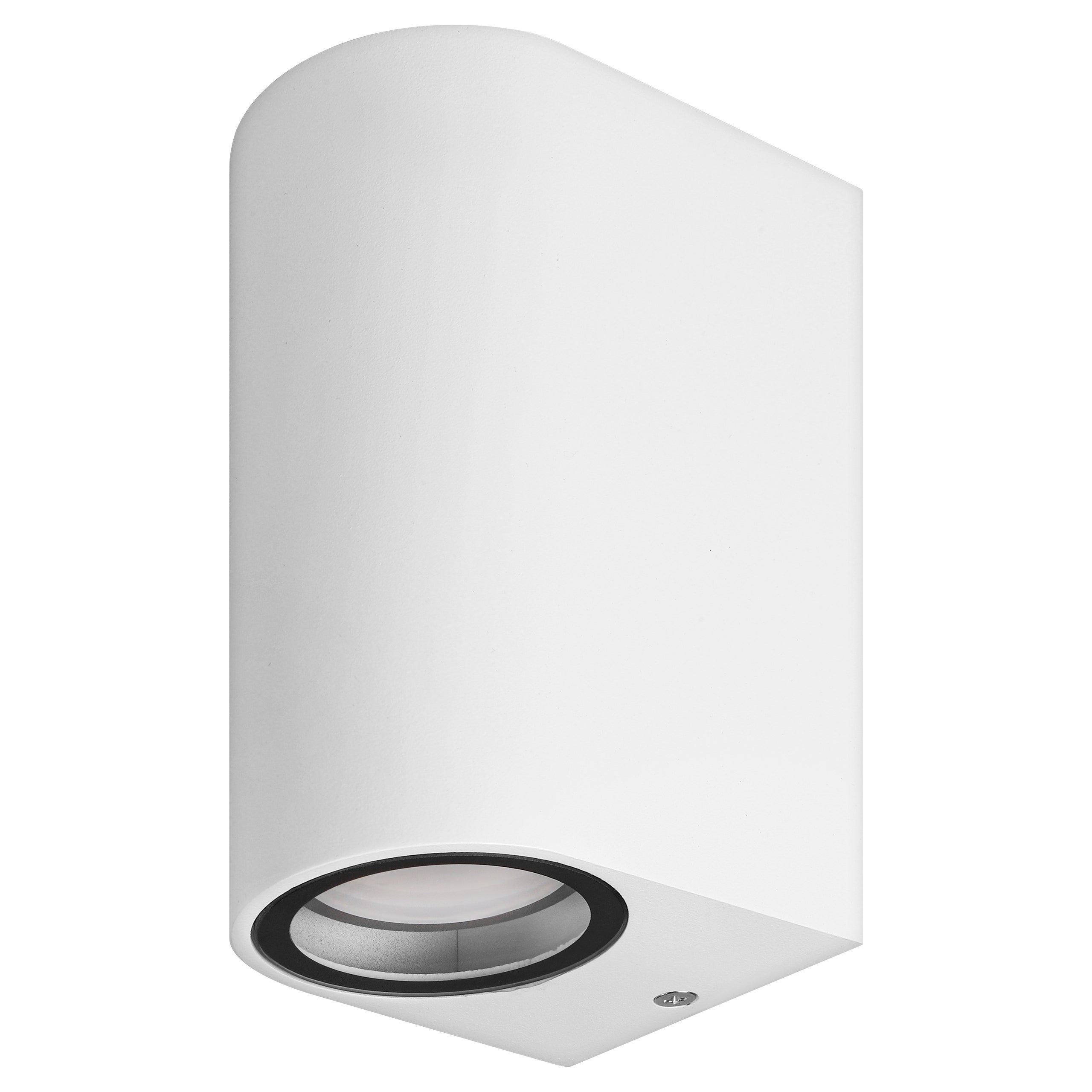 Kinkiet lampa zewnętrzna 2x GU10 Luna Duo IP44 oprawa ścienna biała MasterLED