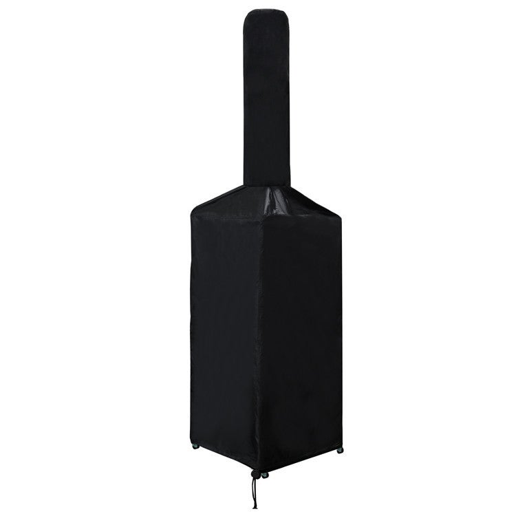 Czarny, wodoodporny i pyłoszczelny pokrowiec na piec do pizzy, odporny na warunki atmosferyczne i pyłoszczelny pokrowiec na piec(65*45*107*165 cm)