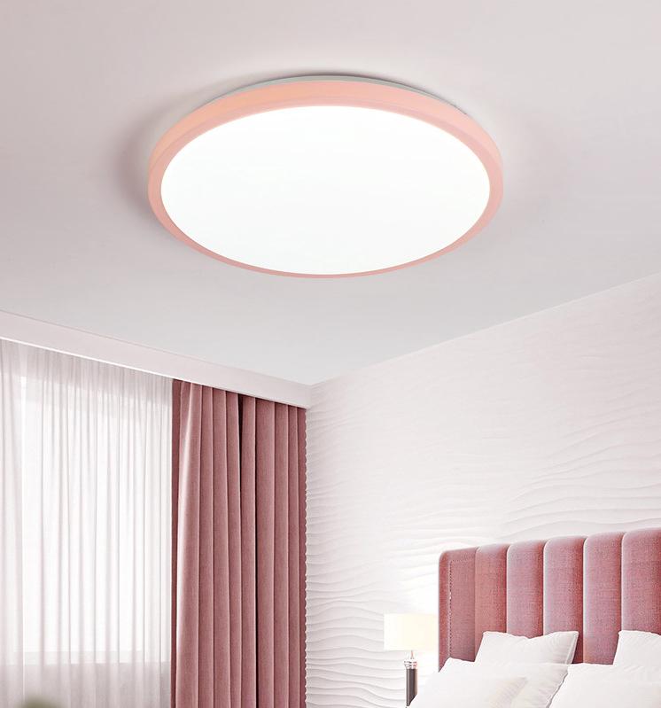 24W ściemnialna lampa sufitowa LED, lampa sufitowa z pilotem, okrągła lampa sufitowa, lampa sufitowa do łazienki, sypialni, salonu, kuchni, korytarza,