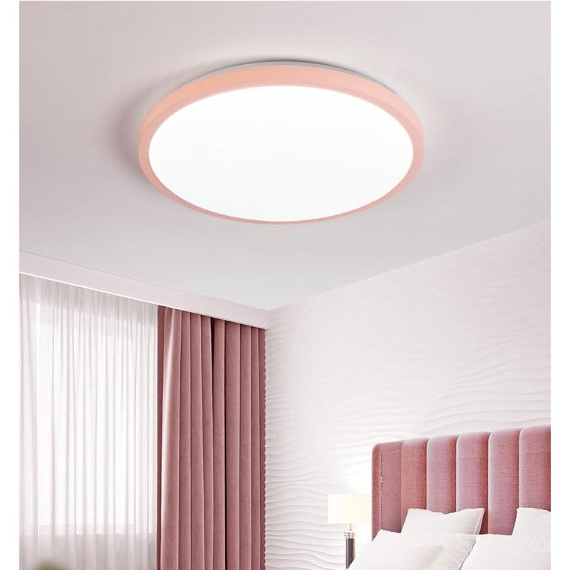 24W ściemnialna lampa sufitowa LED, lampa sufitowa z pilotem, okrągła lampa sufitowa, lampa sufitowa do łazienki, sypialni, salonu, kuchni, korytarza,