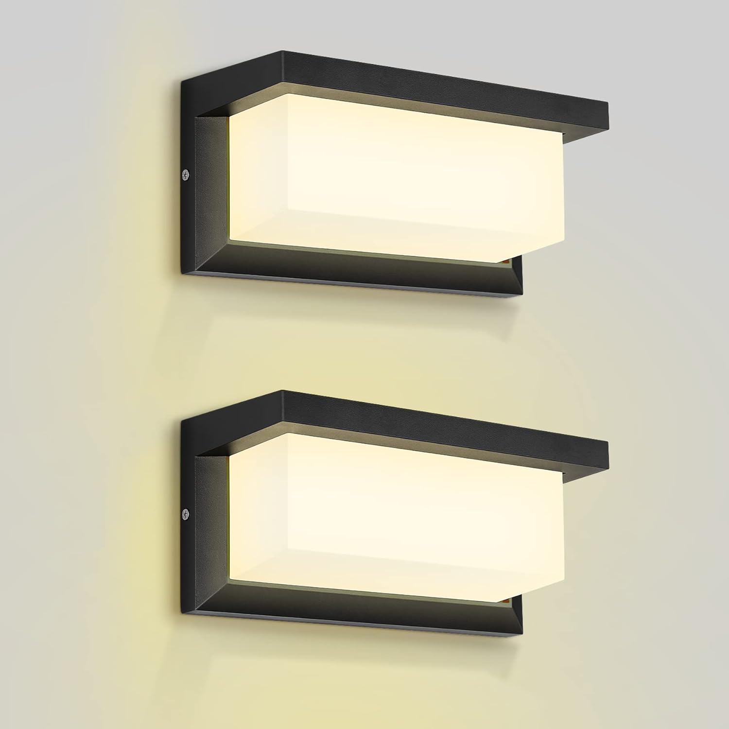Kinkiet zewnętrzny, kinkiet zewnętrzny LED 18 W, wodoodporny IP65, dekoracyjny kinkiet zewnętrzny (