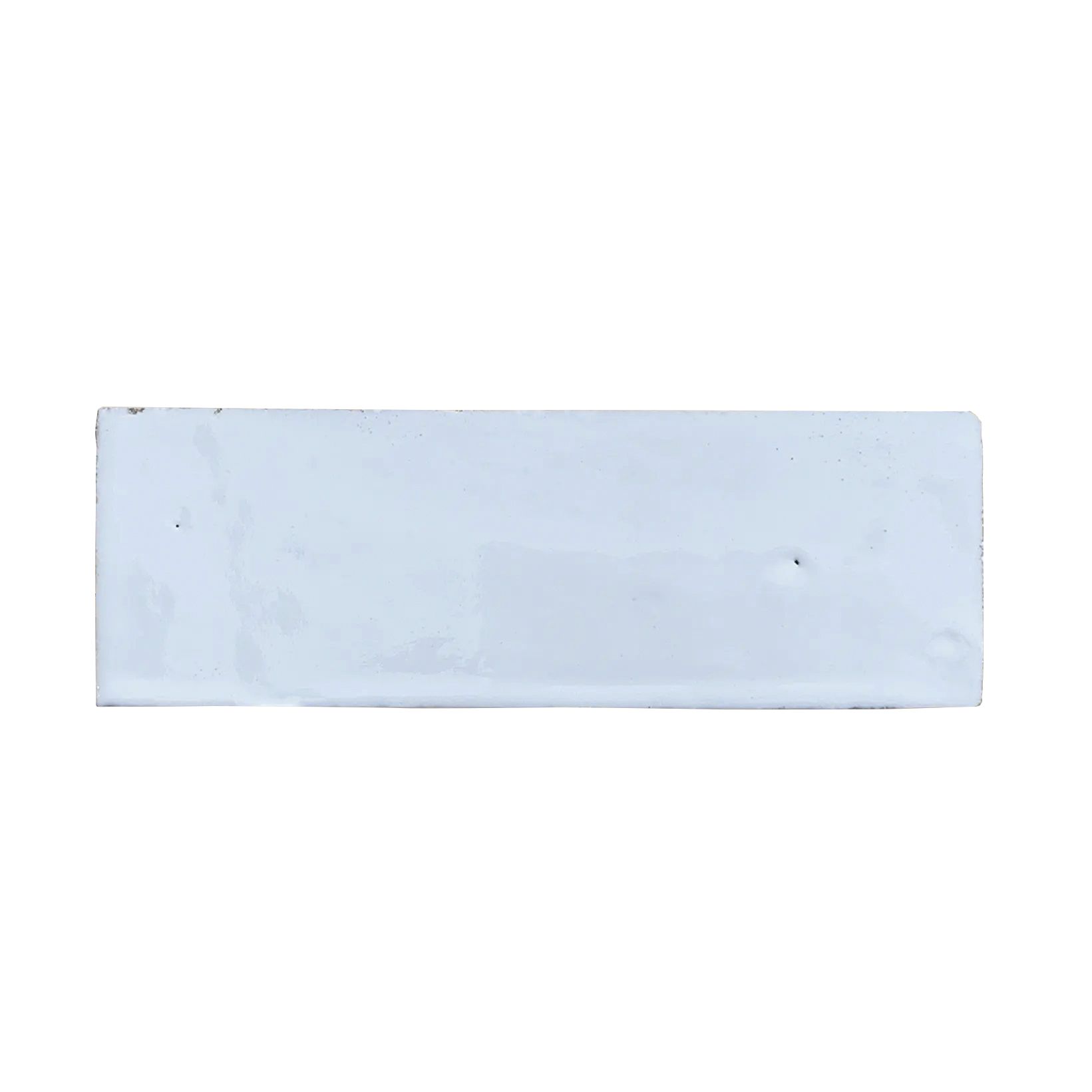 Płytki Zellige bejmat 15×5 cm – marokańskie płytki w kolorze śnieżnobiałym – 1 m² – płytki ścienne/podłogowe.