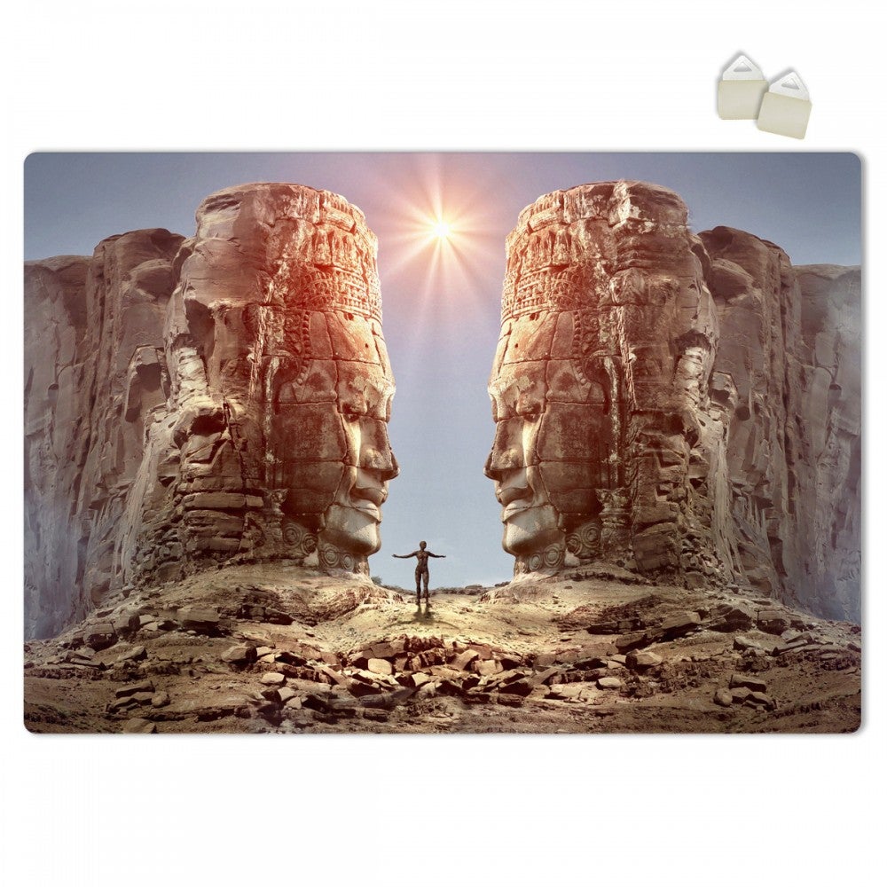 MOUNTAIN GODS - PLAKAT Forex z ekspandowanego PVC o grubości 3 mm - 100x70 cm