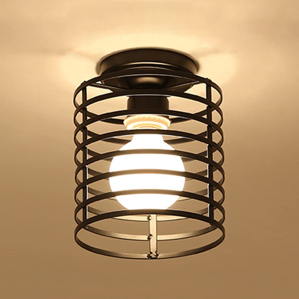 Przemysłowa lampa sufitowa sztuka retro wpuszczana lampa sufitowa wewnętrzna oprawa oświetleniowa typu farmhouse odpowiednia korytarza salonu kuchni