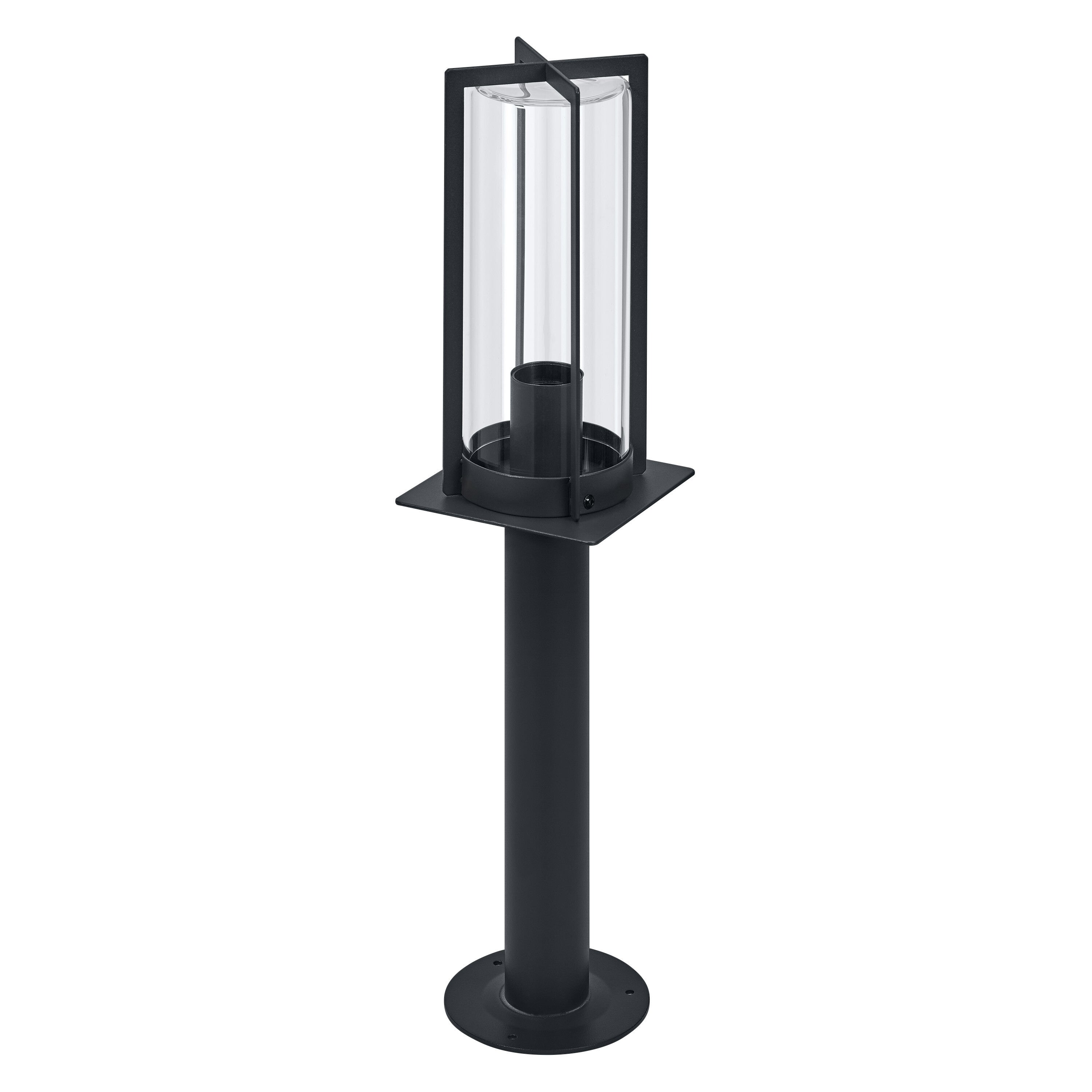 OSRAM lampa ścieżkowa Ciemnoszara, IP44, 12 cm Ø, 220-240 V, aluminium, E27, trwałość 25 000 h, złącze zaciskowe, 3-biegunowe (L, N, PE)