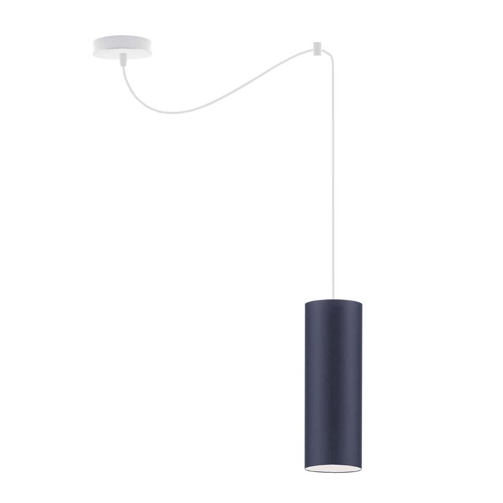 Lampa wisząca zwis żyrandol sufitowa z abażurem tuba POGO Z1