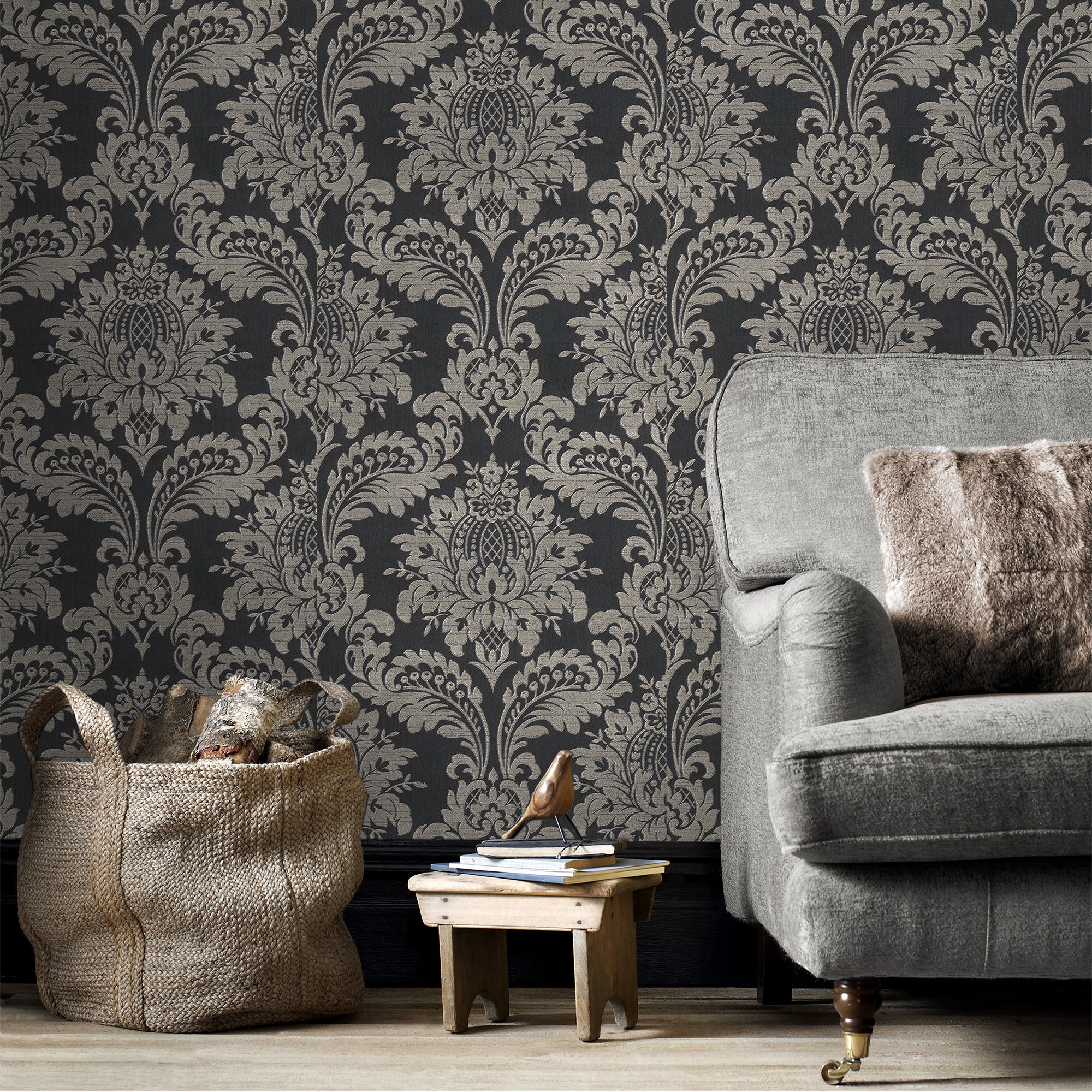 Sublime Tapeta flizelinowa - DAMASK
