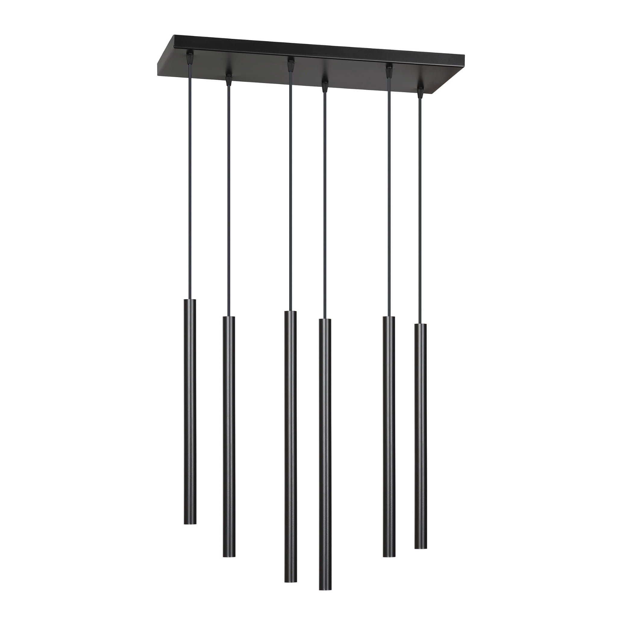 Żyrandol Emibig 6xG9 20W SELTER 6 BLACK 552/6