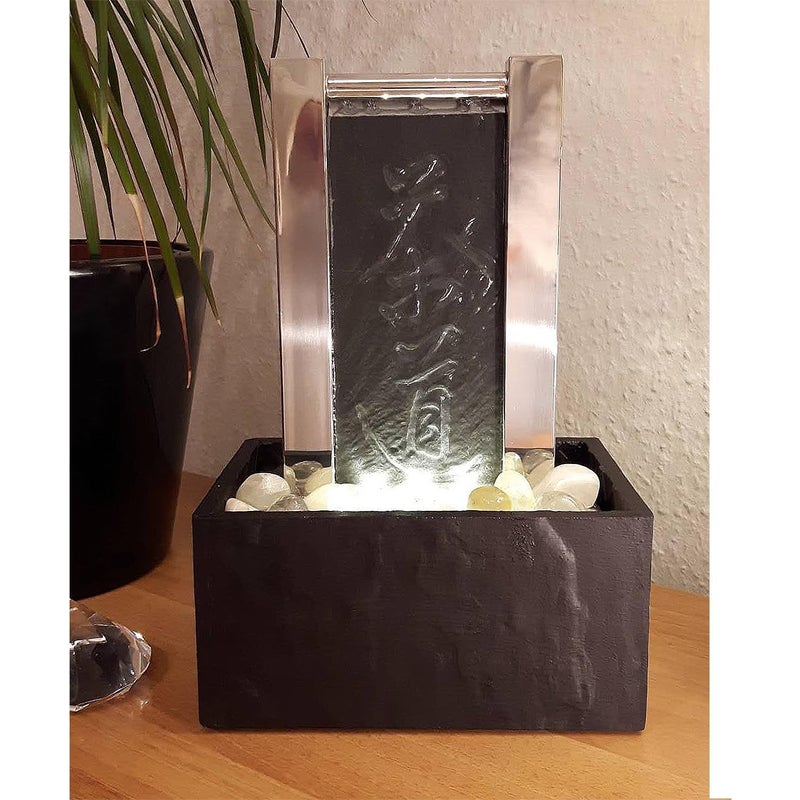 KÖHKO® Table Fountain Tea Ceremony 25009 Nawilżacz z oświetleniem LED