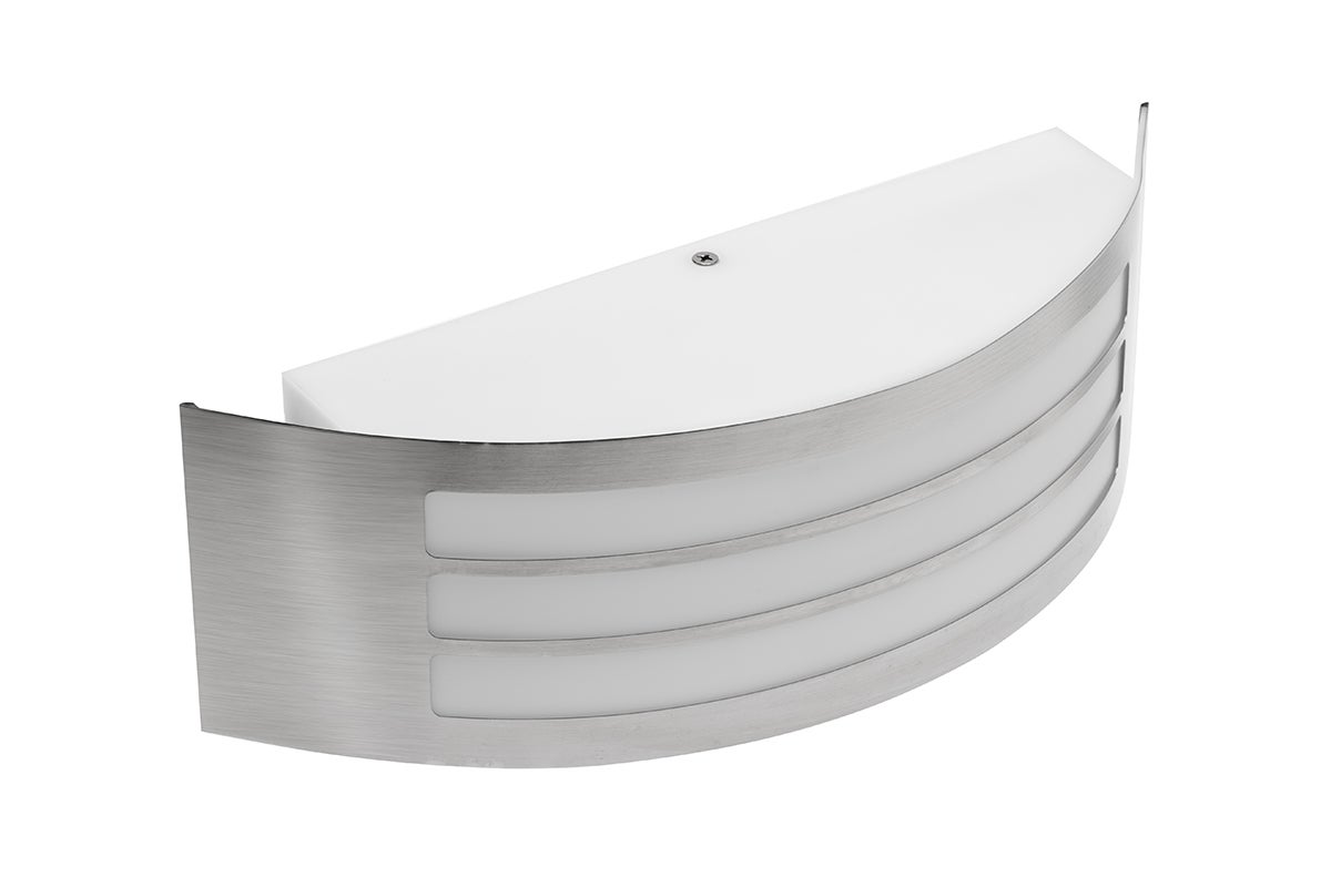 Oprawa zewnętrzna ASTRIT, E27 max 14W, IP54, szara, na elewację i do ogrodu – GTV LIGHTING